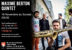 Maxime berton concert sunset